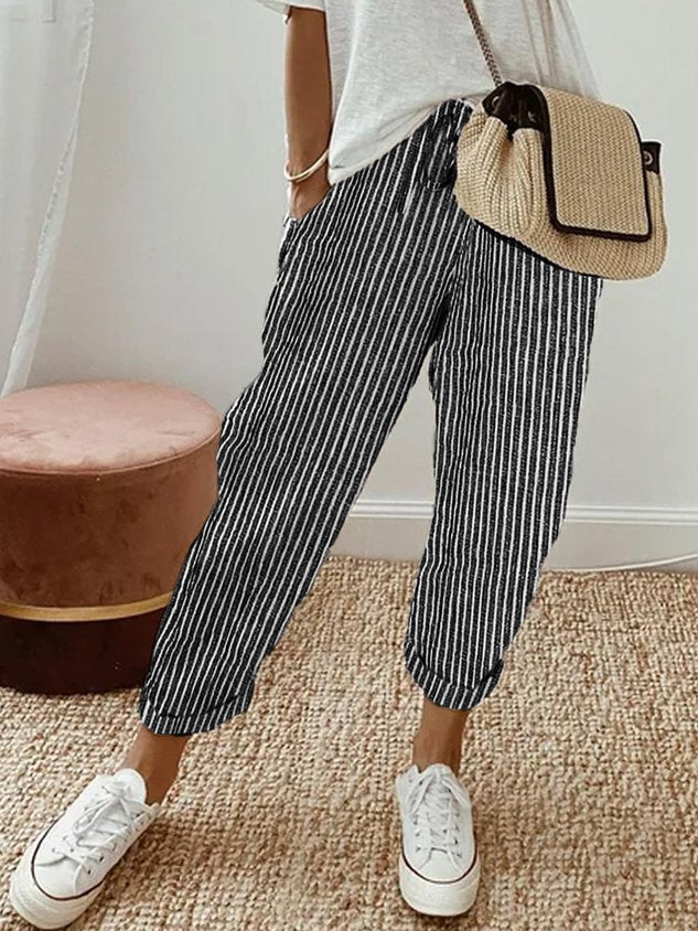 Bria | Stylish Casual Linen Pants