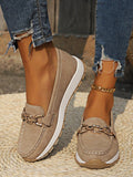 Dana | Flat Buckle Loafers