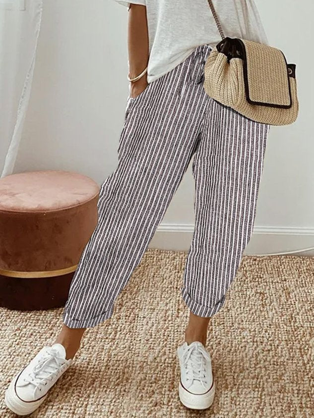 Bria | Stylish Casual Linen Pants