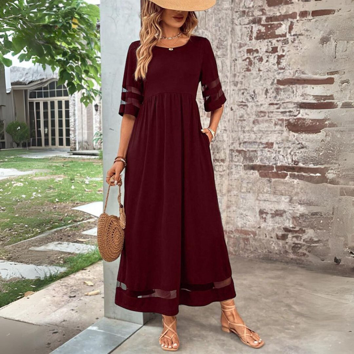 Dagmar | Elegant a-Line Midi Dress