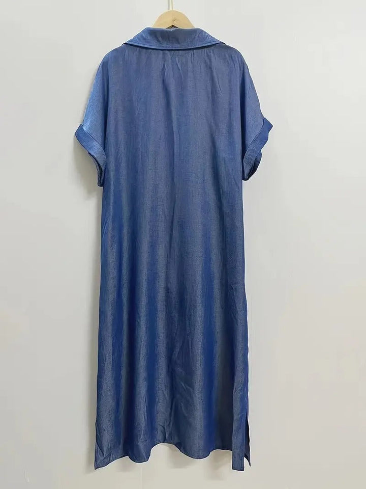 Davinia | Shirt Dress with Fixed Pockets