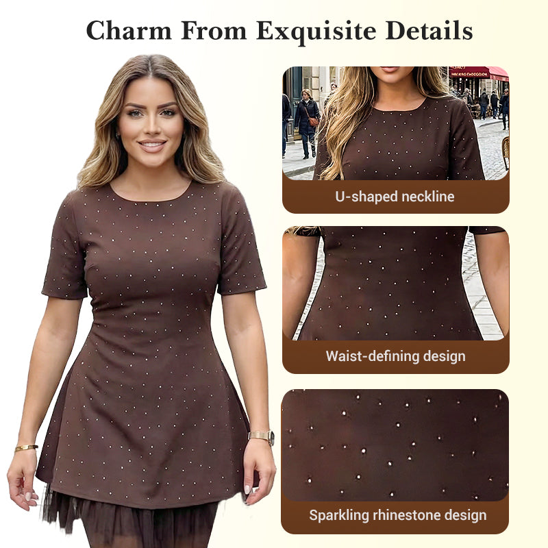 Serena | Spark Lace Mini Dress