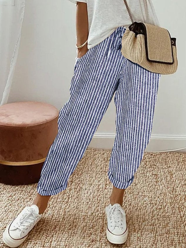 Bria | Stylish Casual Linen Pants