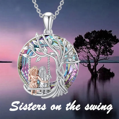 Sisters' Bond Tree of Life Necklace