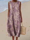 Olya | Floral Midi Dress