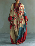 Ursula | Blossom Silk Maxi Dress