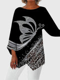Letty | Elegant Crew Neck Top