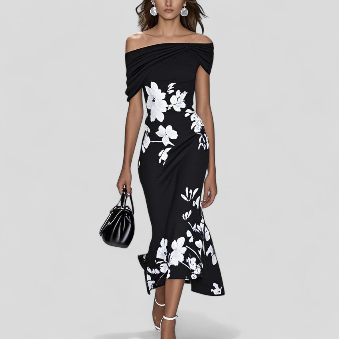 Lindsey | Elegant Midi Dress