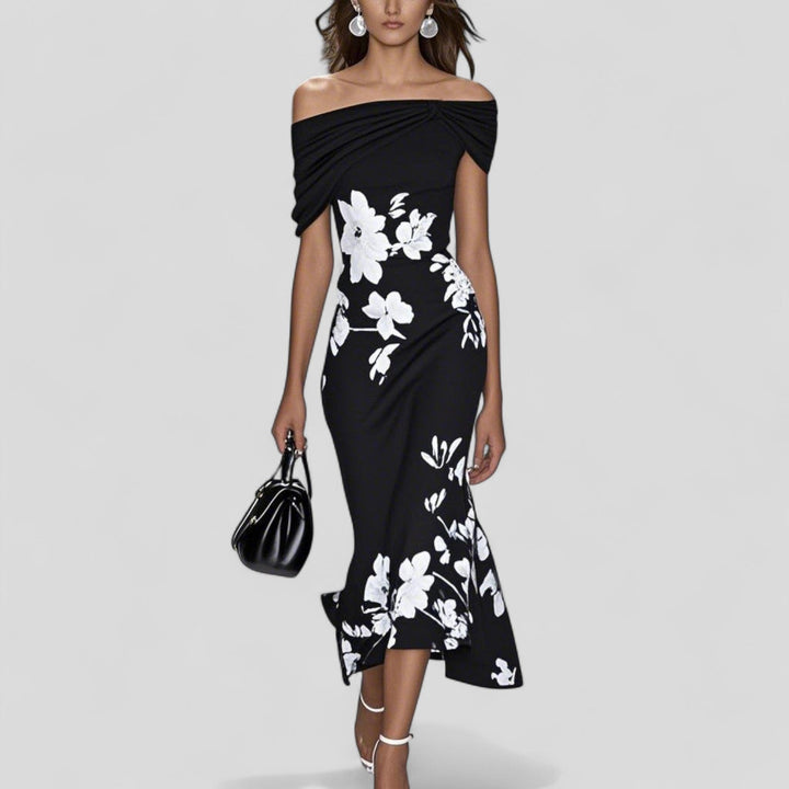 Lindsey | Elegant Midi Dress