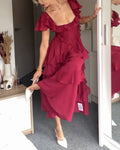 Kyndall | Ruffle Dress