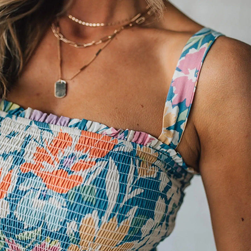 Emmalyn | Bloom Strappy Dress