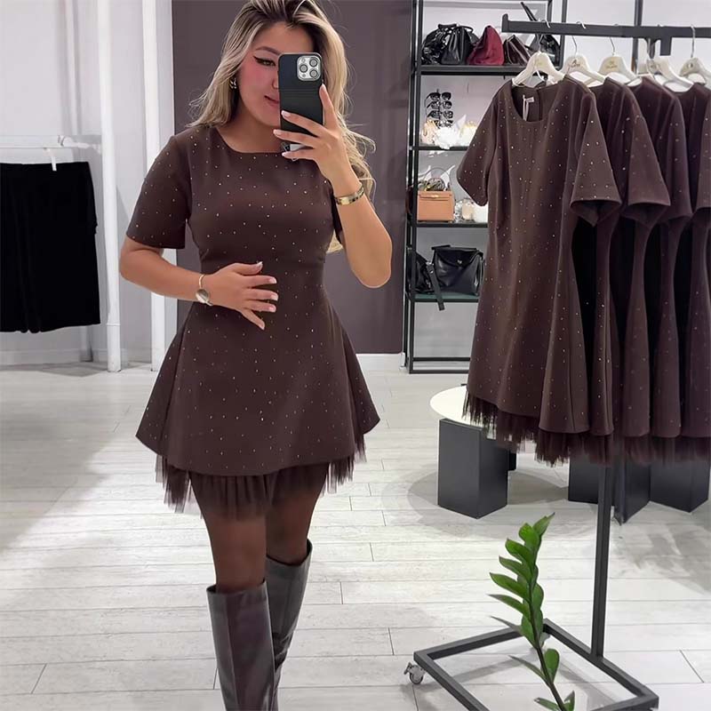 Serena | Spark Lace Mini Dress